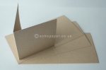 Kraft Creased Cards 280gsm Recycled